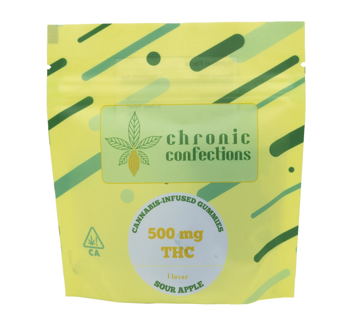 Distillate 500mg Gummies - Sour Apple