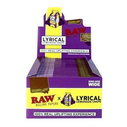 Raw x Lyrical Lemonade King Size Wide Papers