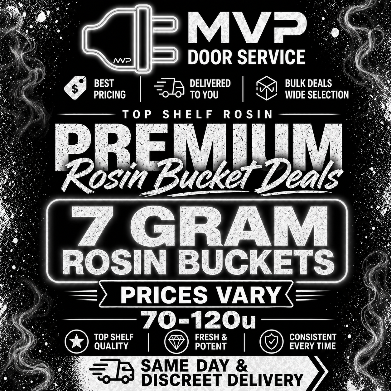 Live Rosin 7g Buckets