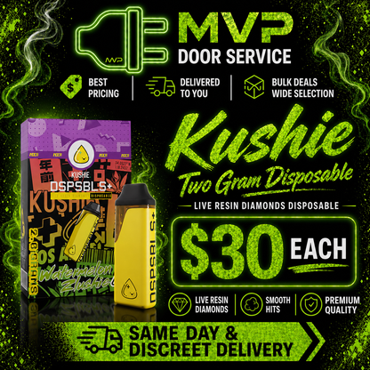 Kushie 2G Distillate Disposable Vape