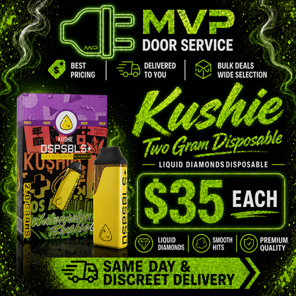Kushie 2G Liquid Diamond Disposable Vape