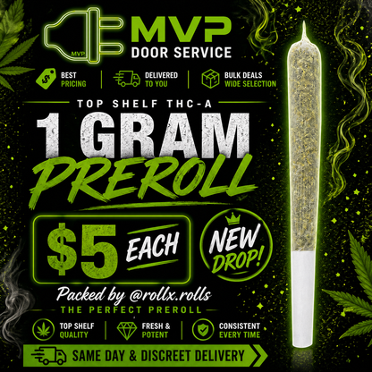 MVP 1g THC-A Prerolls