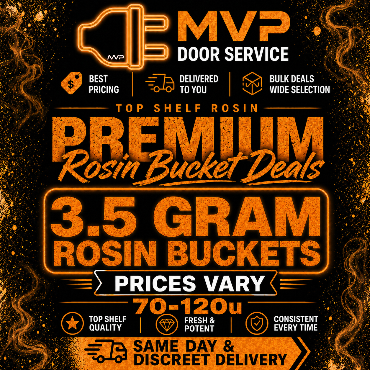 Live Rosin 3.5g Buckets